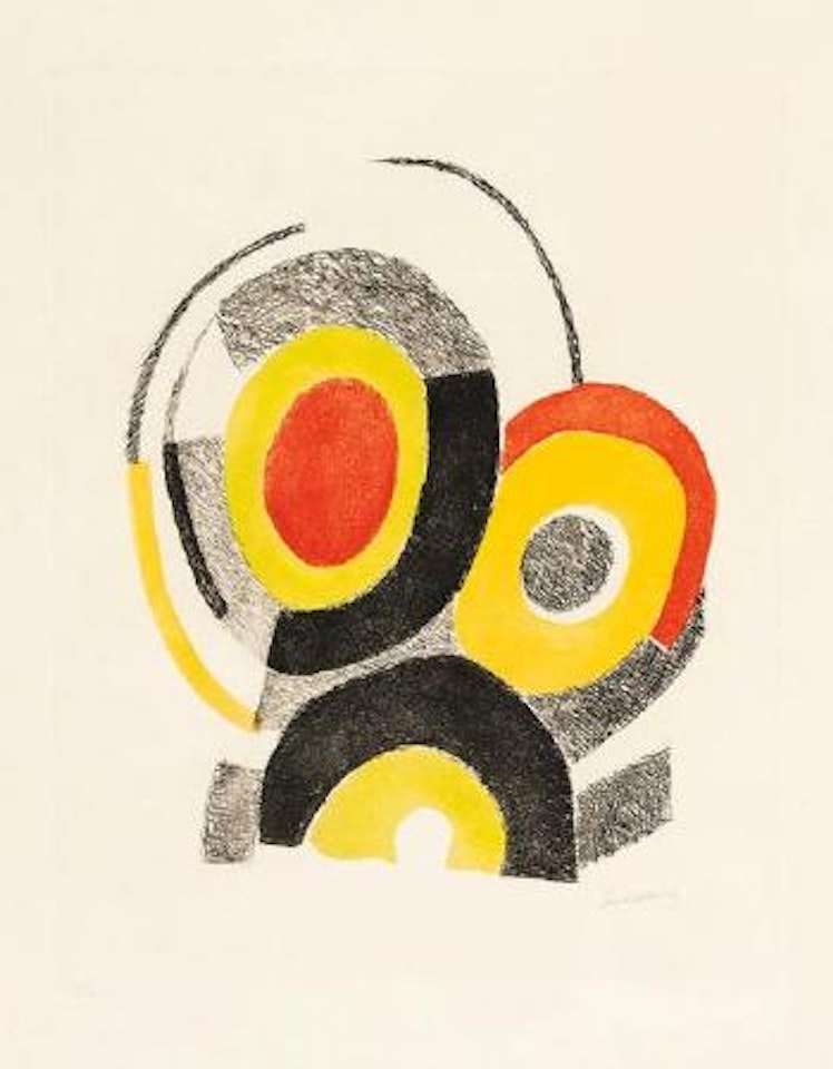 Composition aux cercles concentriques by Sonia Delaunay