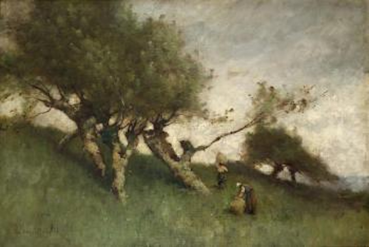 Paysanne en Picardie by Paul Désiré Trouillebert
