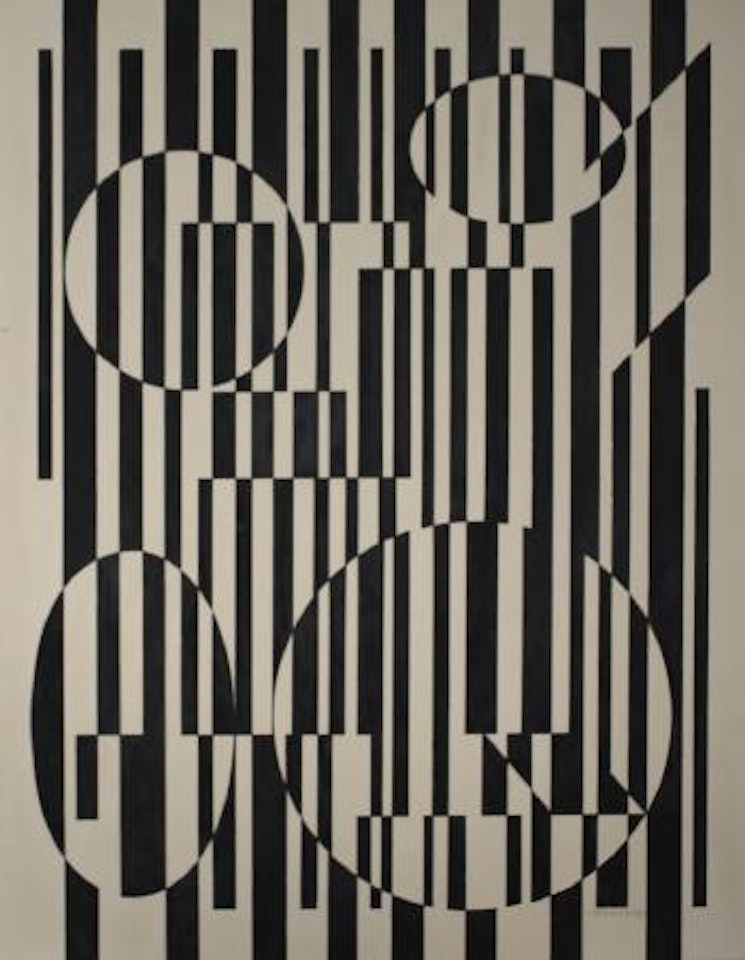 Yanina by Victor Vasarely