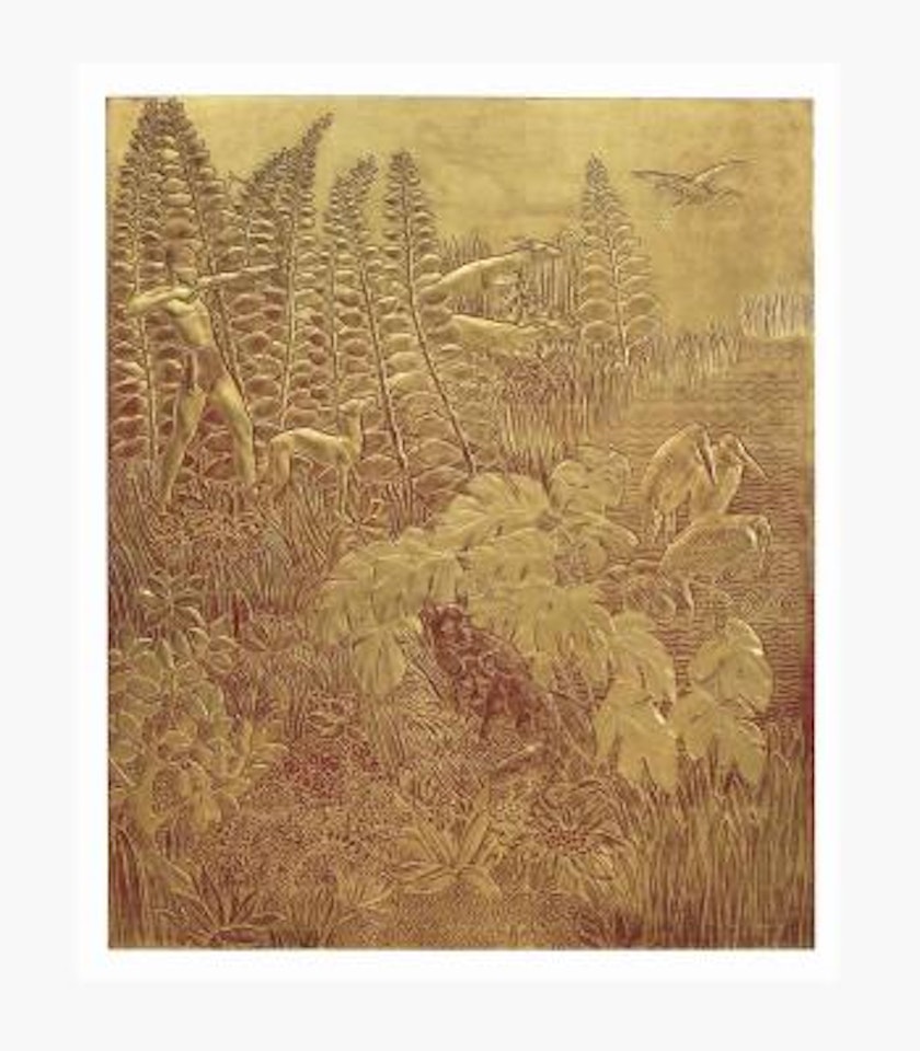 La Chasse by Jean Dunand