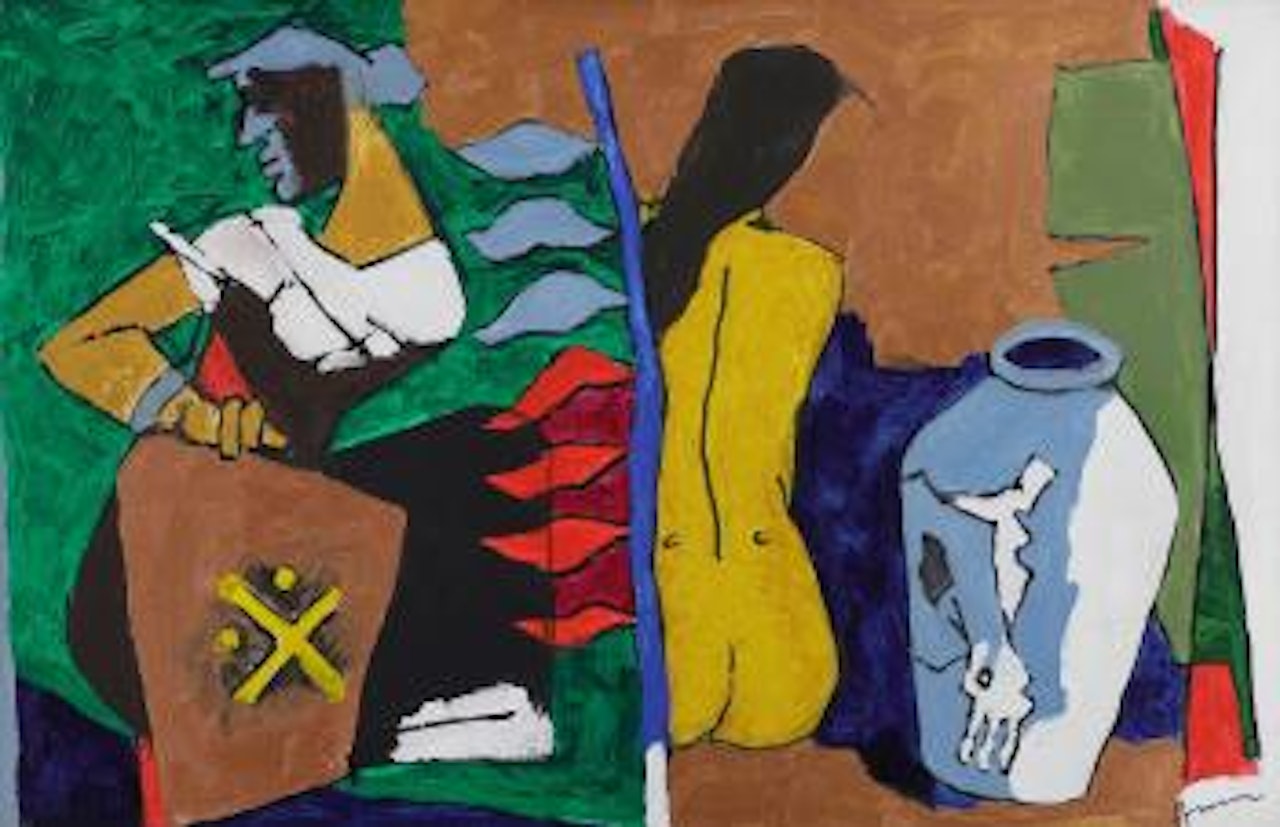 Untitled by M.F. Husain