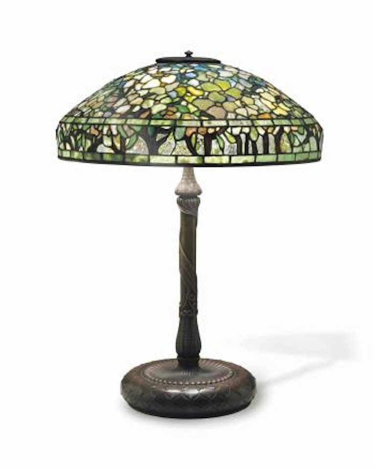 A Dogwood Table Lamp by Tiffany Studios