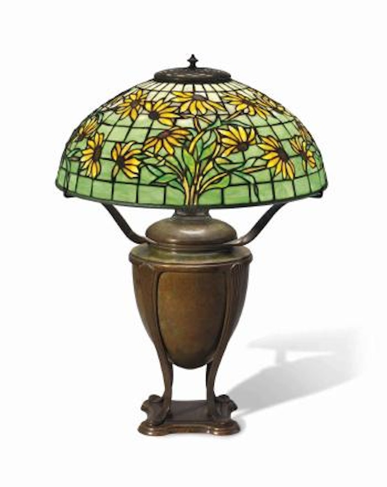 A Black-eyed Susan Table Lamp by Tiffany Studios