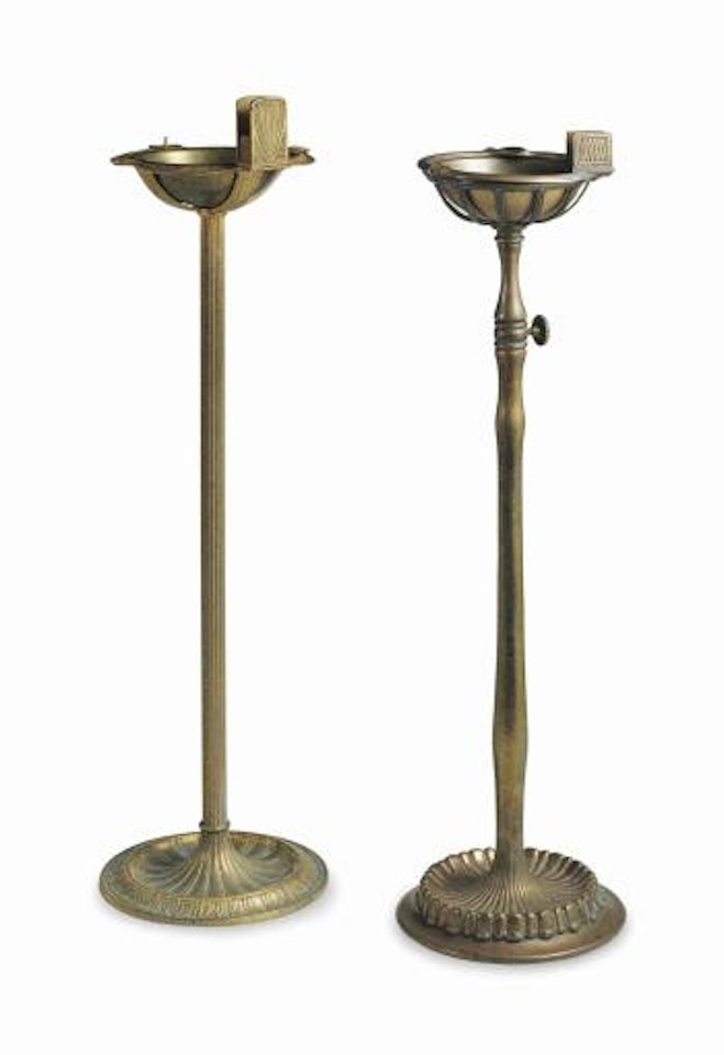 Two Ashstands by Tiffany Studios