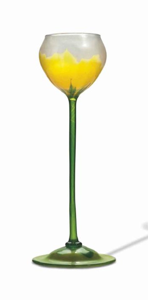 A Floriform Vase by Tiffany Studios