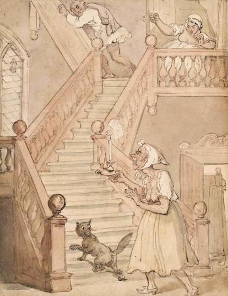 The lover surprised by Thomas Rowlandson