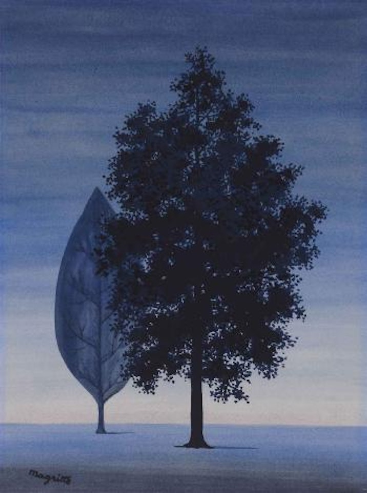 La clairvoyance by René Magritte