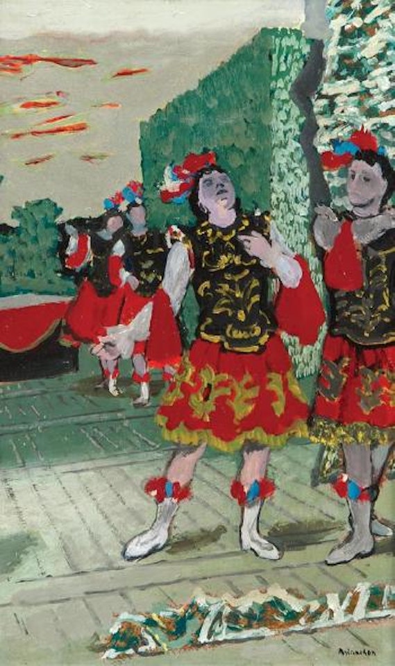 Le ballet - Louis XIV by Maurice Brianchon