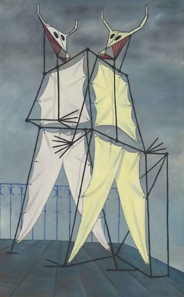 Les deux pirates by Oscar Dominguez