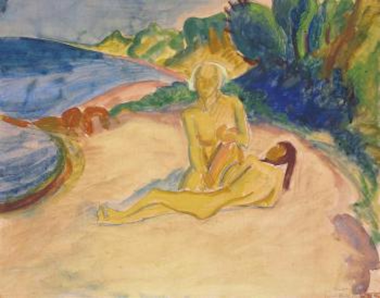 Bucht by Erich Heckel