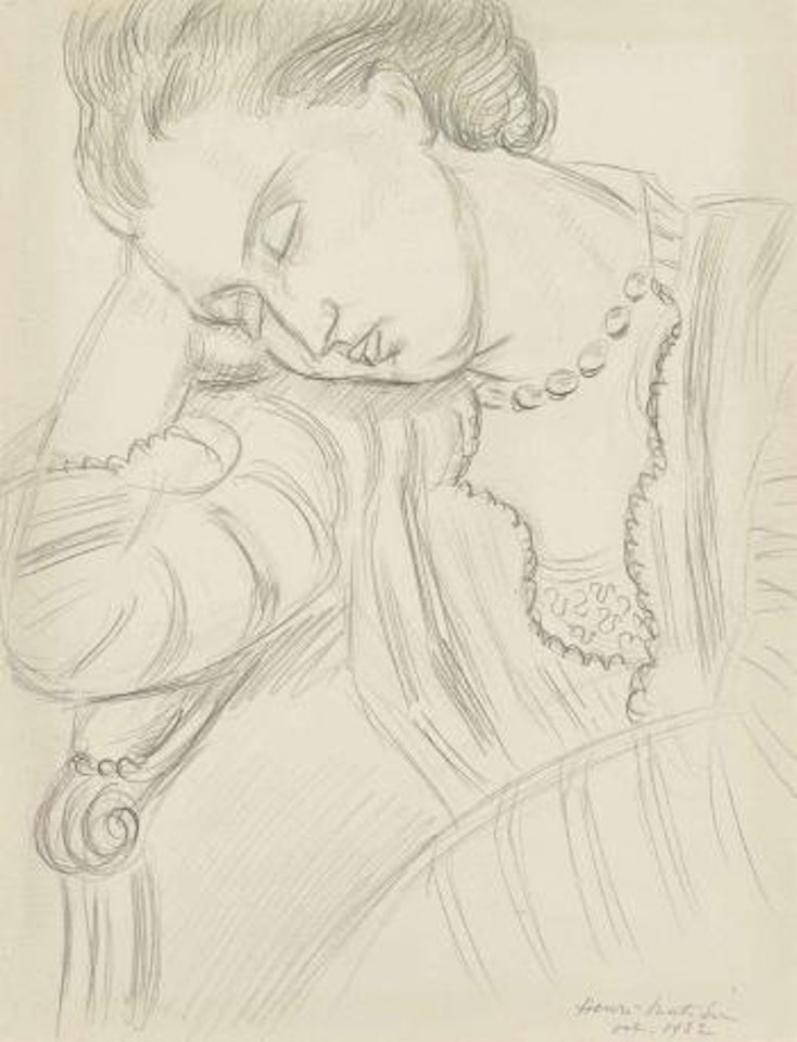 Femme endormi by Henri Matisse