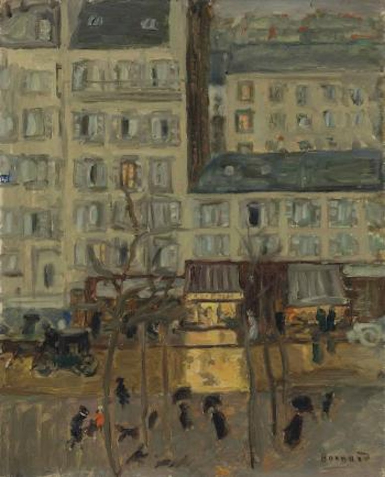 Paysage Parisien (Boulevard De Clichy) by Pierre Bonnard