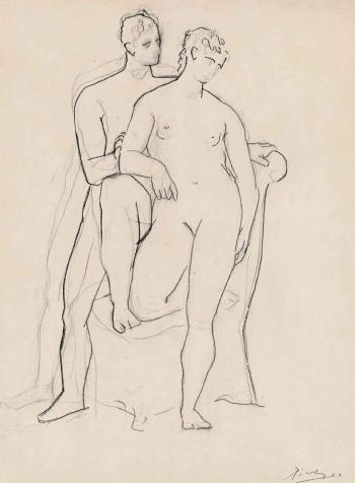 Homme et femme by Pablo Picasso