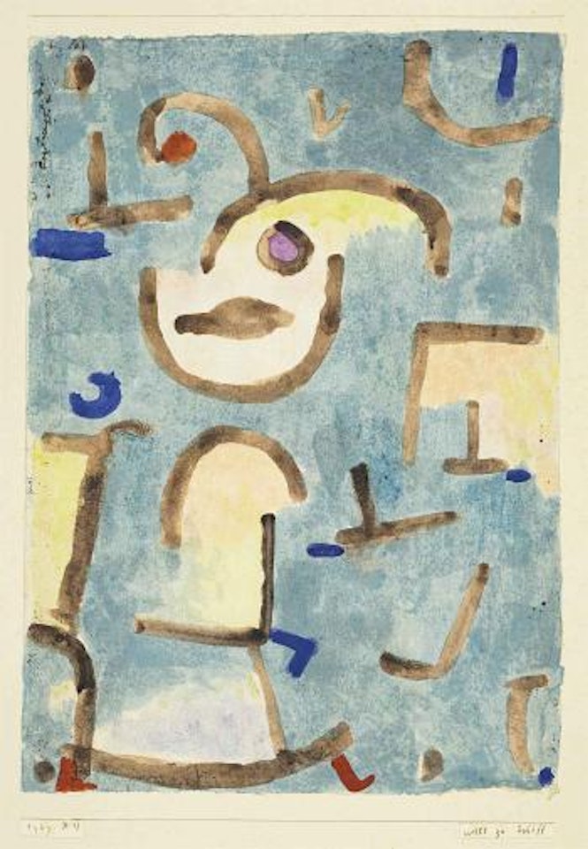 Will zu Schiff by Paul Klee