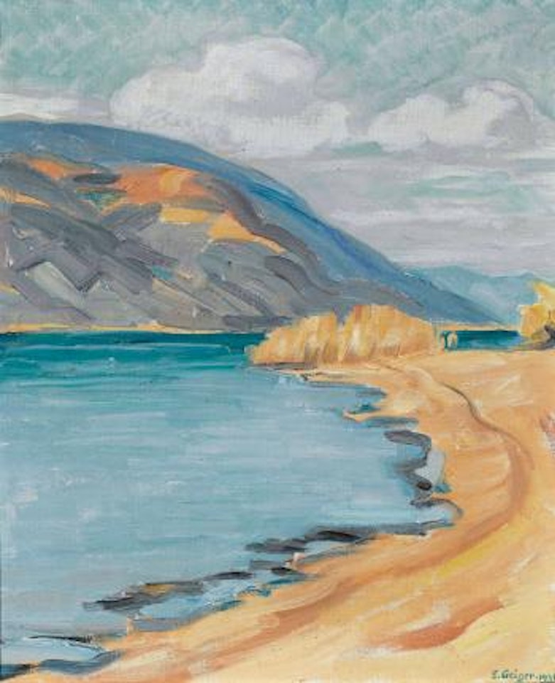 Blick von der St. Petersinsel auf den Bielersee by Ernst Geiger