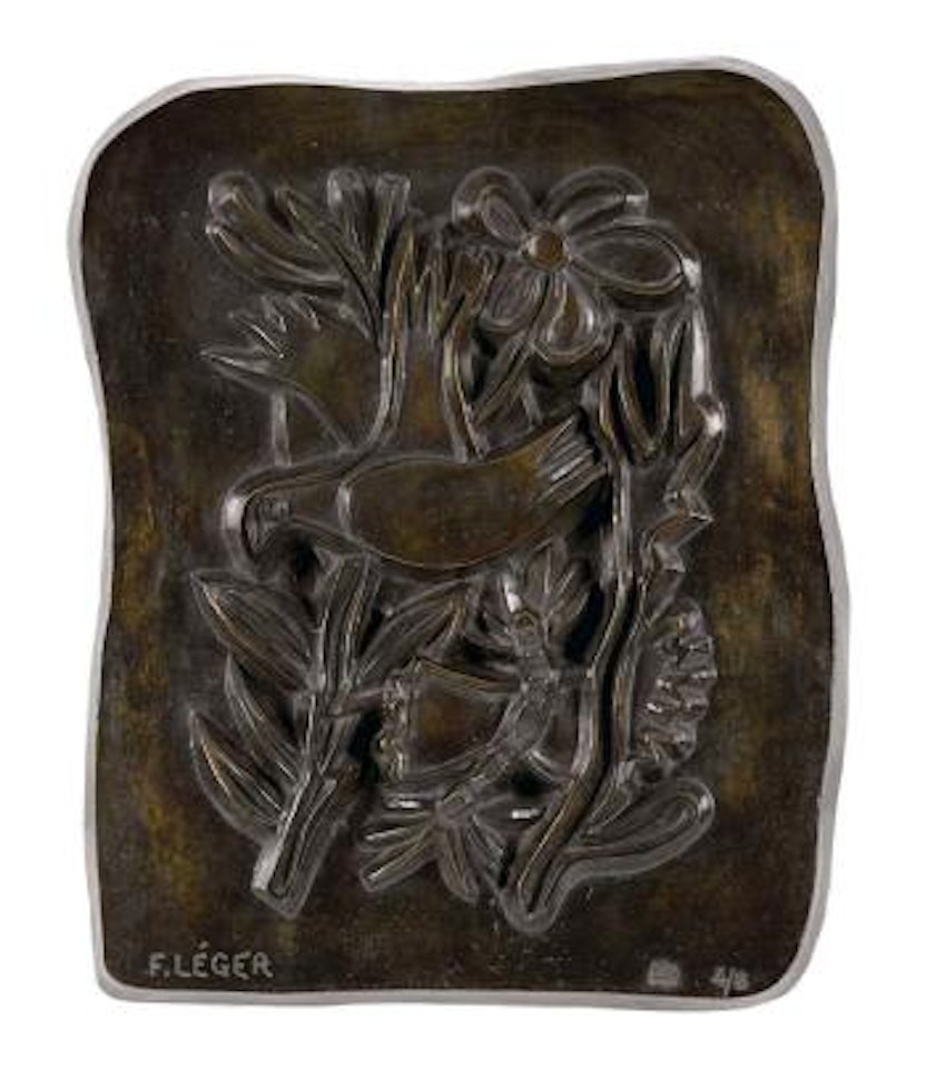 L'oiseau dans les fleurs by Fernand Leger