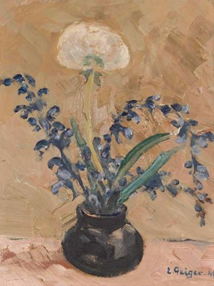Stillleben mit Pusteblume by Ernst Geiger