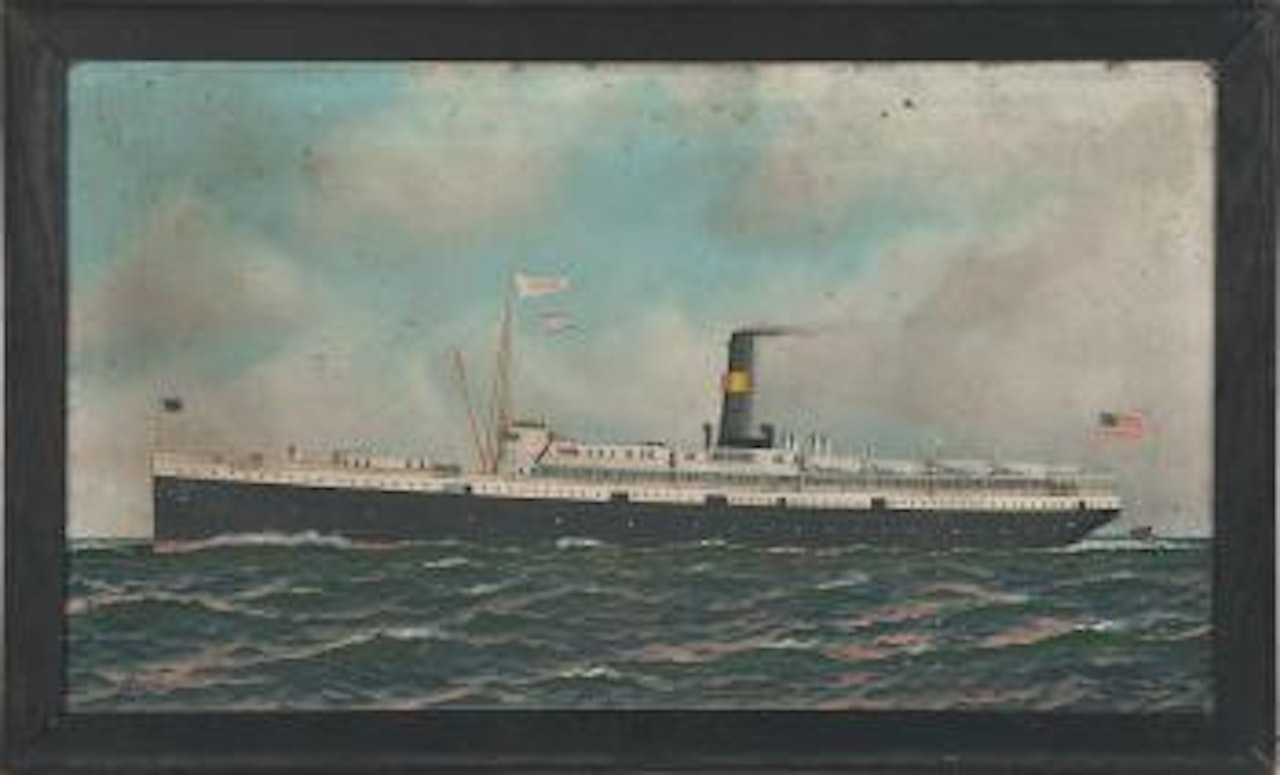 The steamship Madison by Antonio Jacobsen