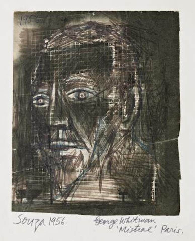George Whitman by Francis Newton Souza
