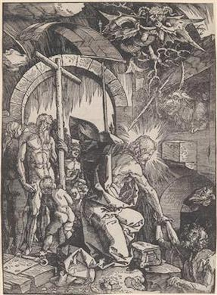 Christ in the Limbo, from the Large Woodcut Passion by Albrecht Dürer