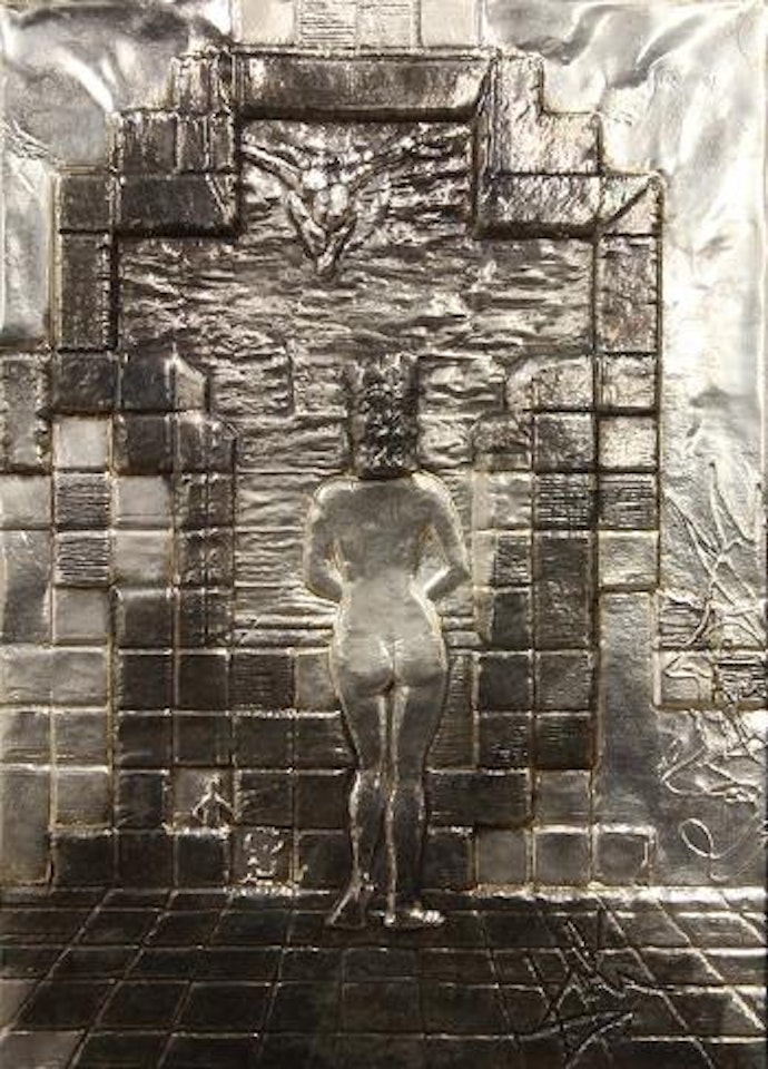 Lincoln in Dalivision by Salvador Dali