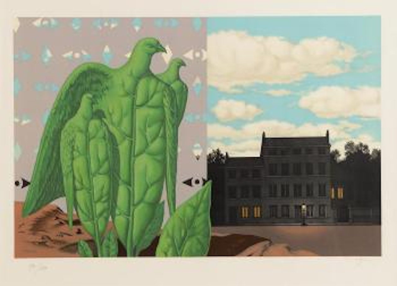 Le Domaine Enchanté (I) by René Magritte