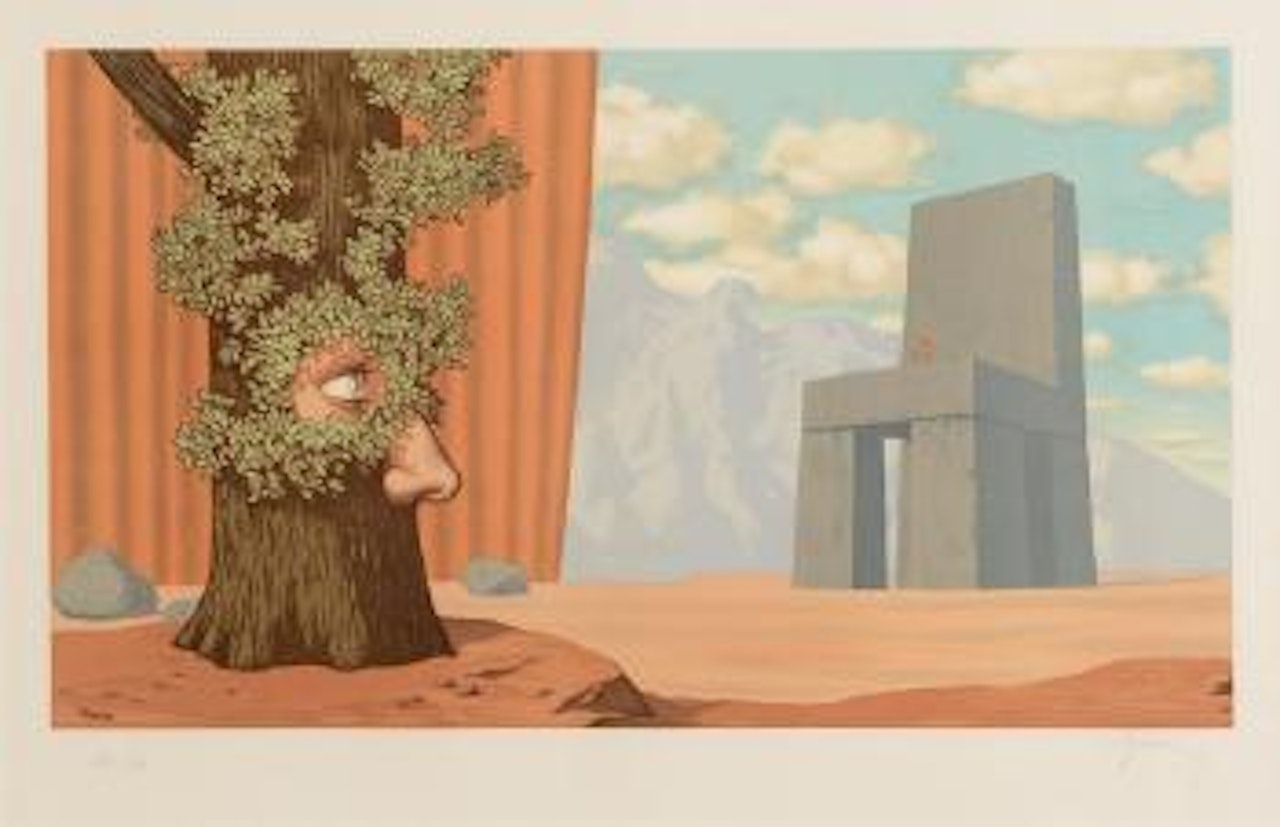 Le Domaine Enchanté (V) by René Magritte