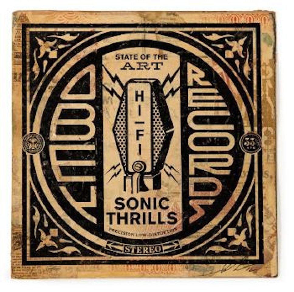 Sonic thrills by Shepard Fairey