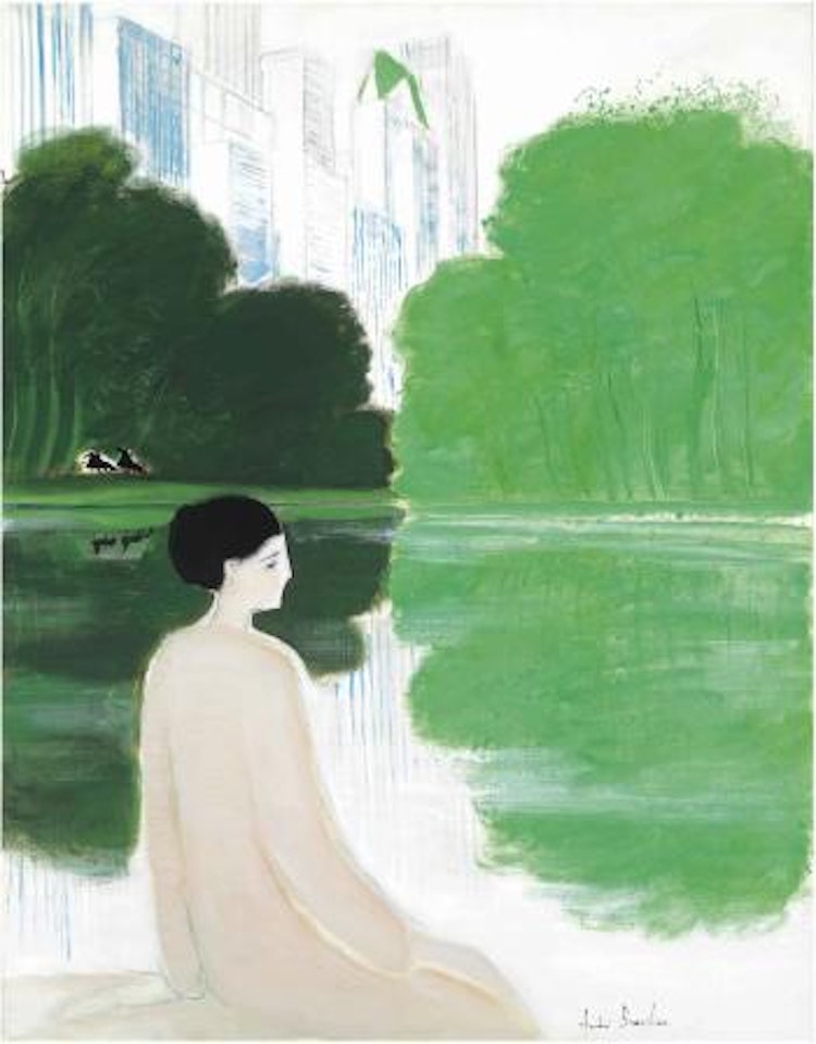Chantal à New York by André Brasilier