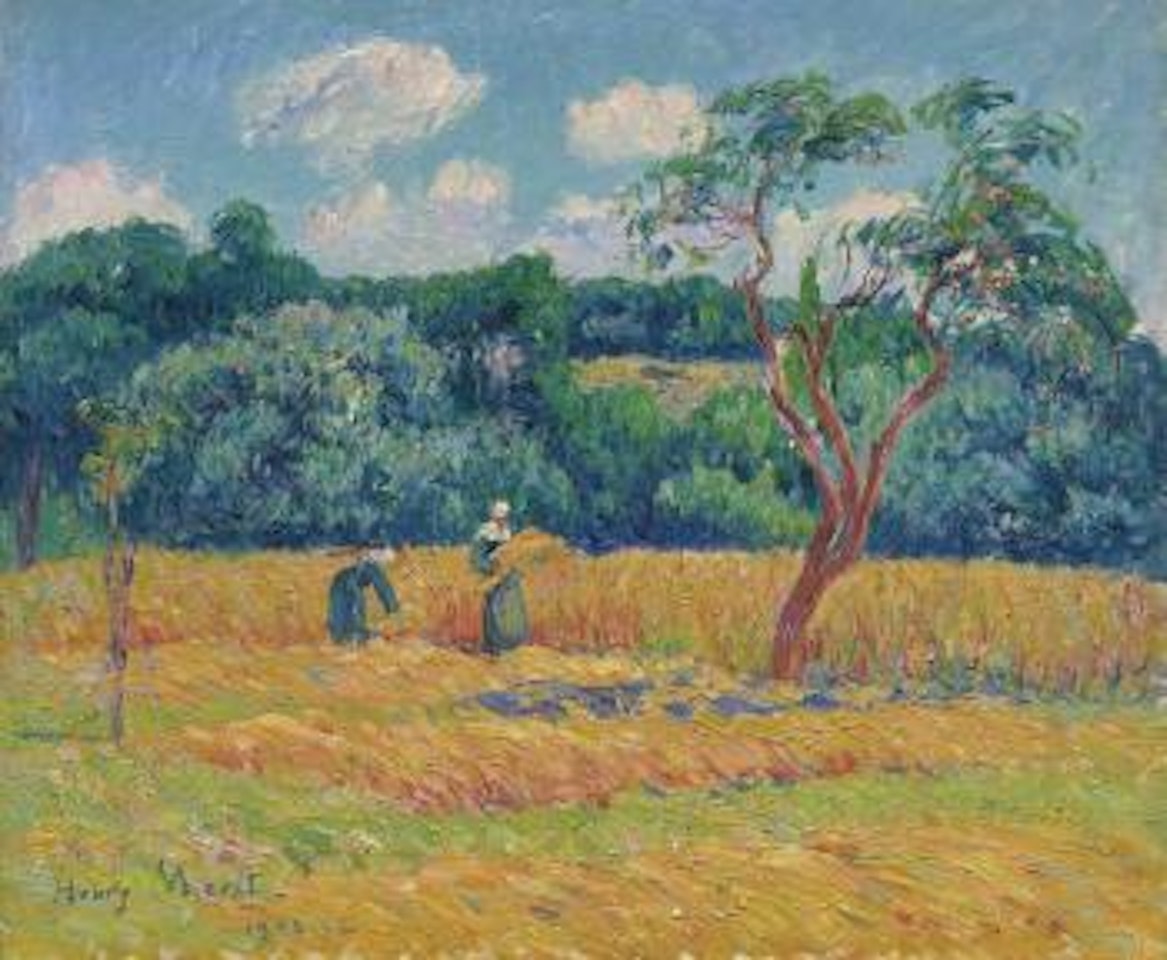 Les Blés, Pays de Riec by Henry Moret