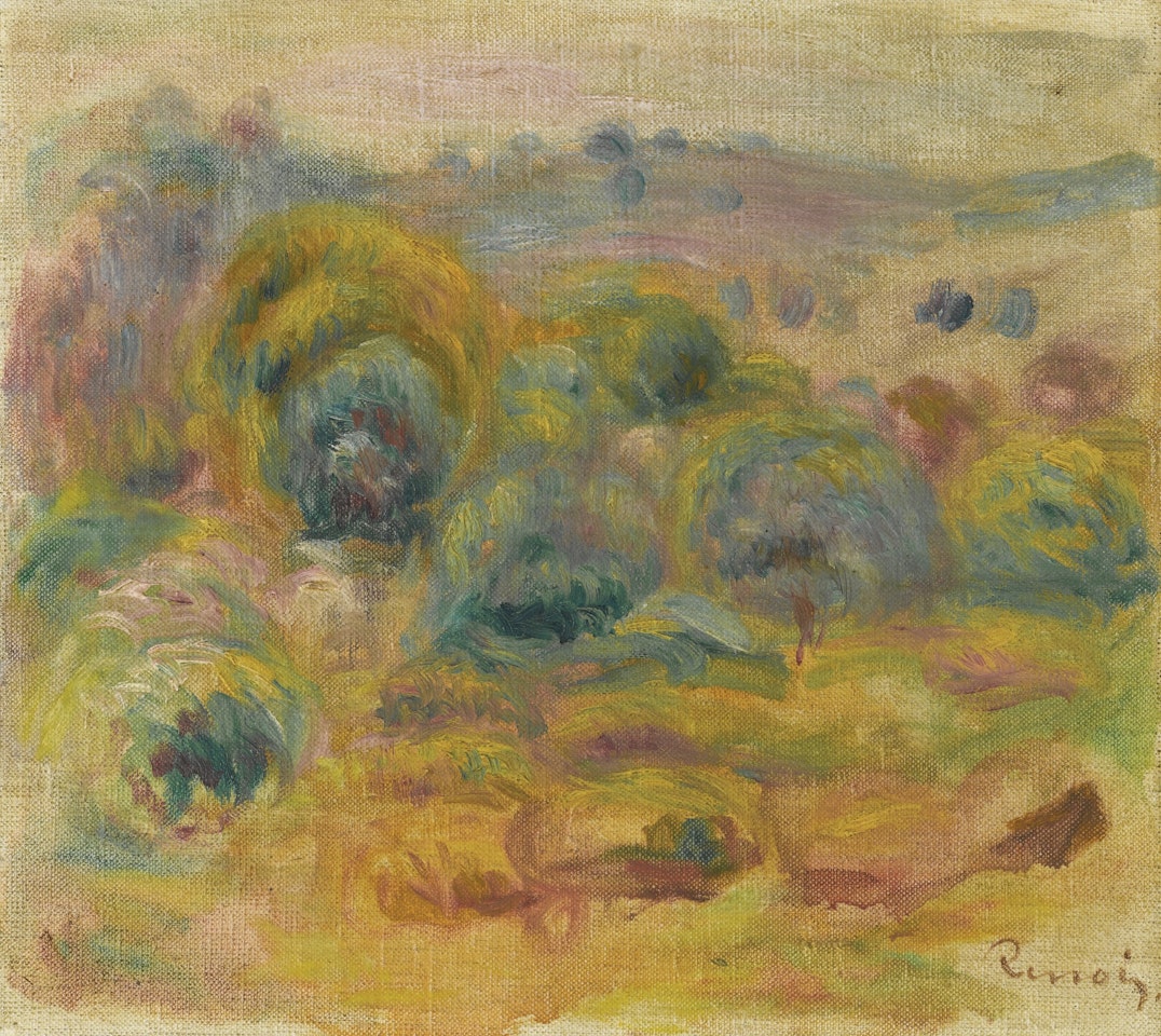 PAYSAGE (FRAGMENT) by Pierre-Auguste Renoir