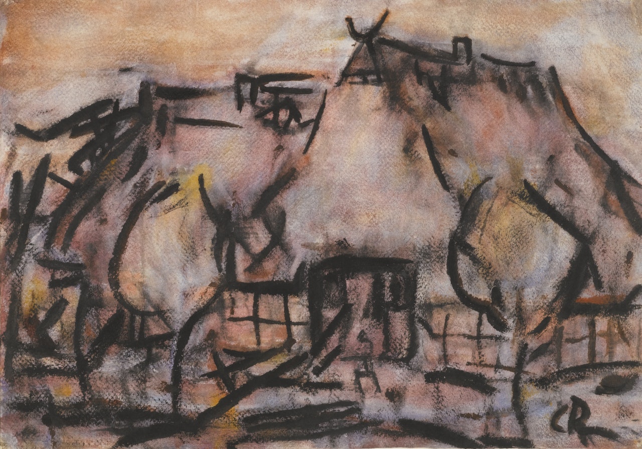 BAUERNHÄUSER (FARMHOUSES) by Christian Rohlfs