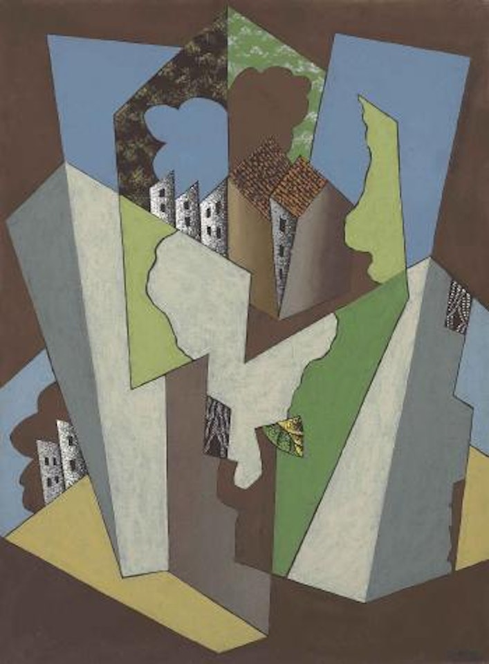 Paysage cubiste by Leopold Survage