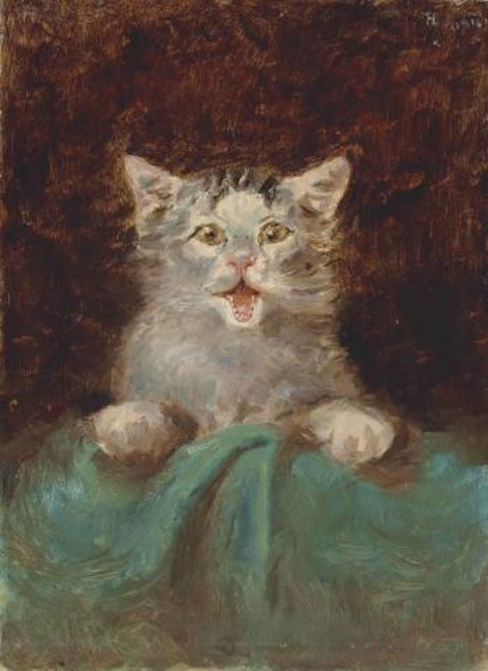 Un petit chat by Henri de Toulouse-Lautrec