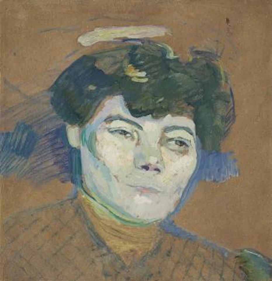 Tête de femme by Henri de Toulouse-Lautrec