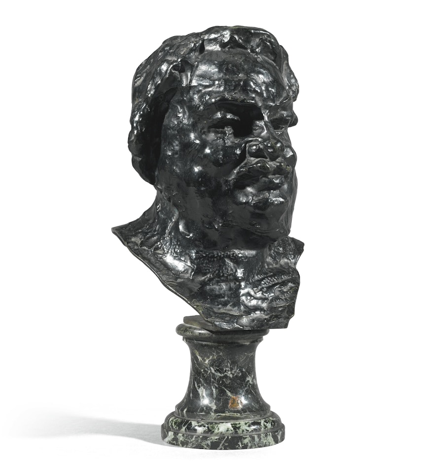 BALZAC, ÉTUDE TYPE C (BUSTE) 3ÈME VERSION, GRAND MODÈLE by Auguste Rodin