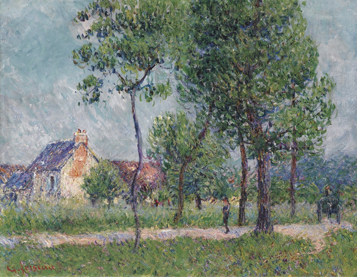 SAINT CYR DU VAUDREUIL by Gustave Loiseau