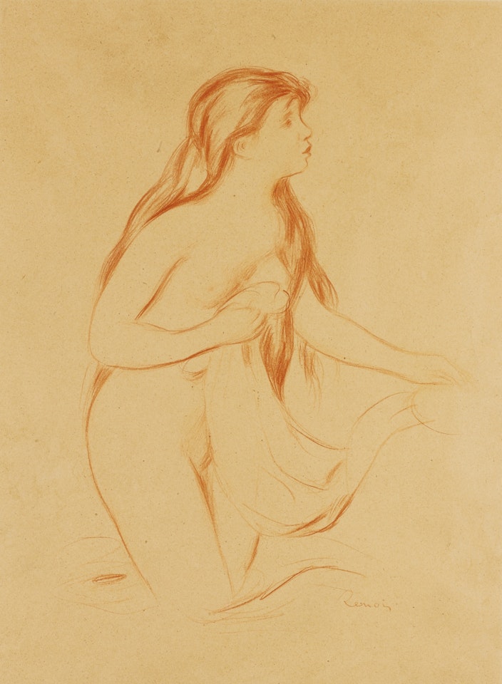 LA SORTIE DU BAIN by Pierre-Auguste Renoir