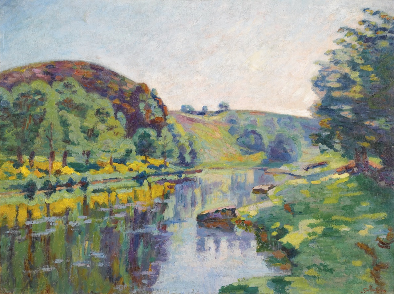 LA ROCHE DE L'ÉCHO by Armand Guillaumin