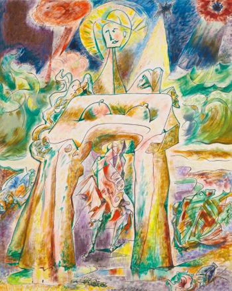 Notre Dame Des Naufrages by André Masson