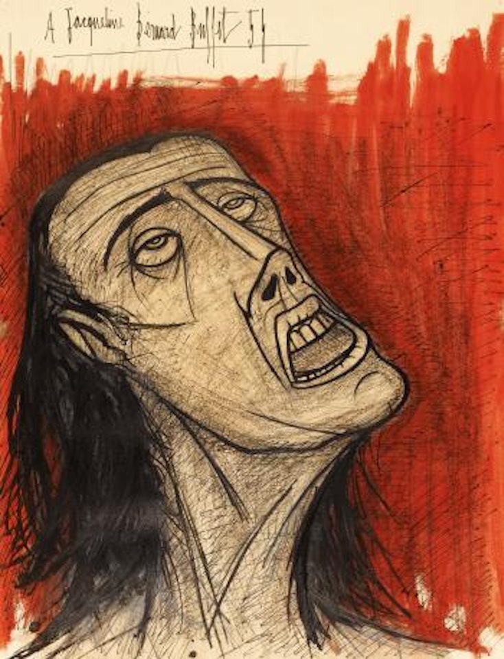 Horreur De La Guerre, Femme Suppliciée by Bernard Buffet