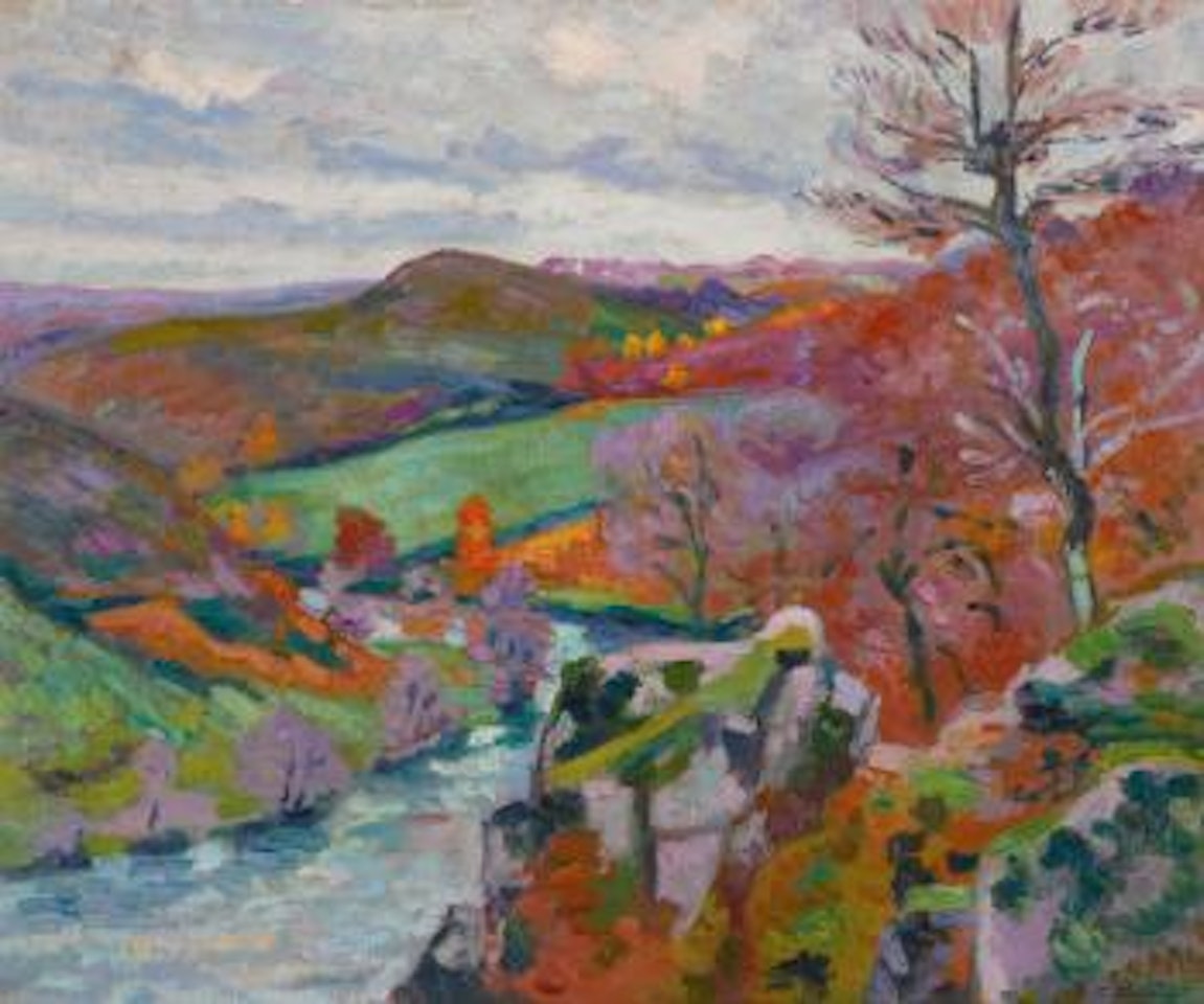 Paysage De La Creuse by Armand Guillaumin