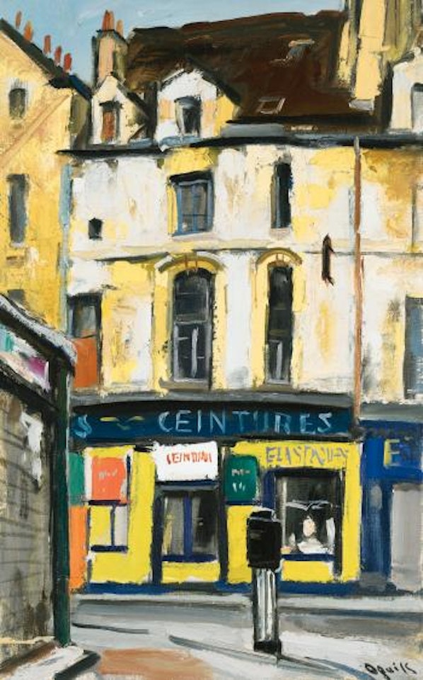 Rue Vieille Du Temple, Boutique Jaune "Ceintures" by Takanori Oguiss