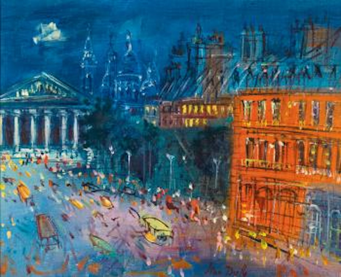 Rue Royale by Jean Dufy