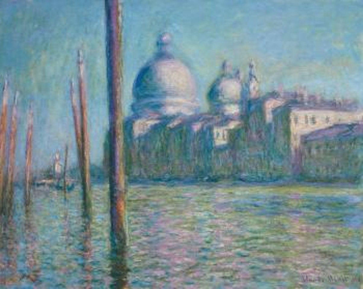 Le grand canal by Claude Monet
