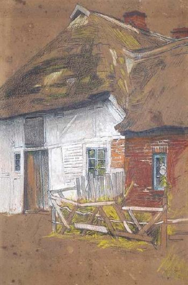 achwerkhaus auf Rügen by Lyonel Feininger