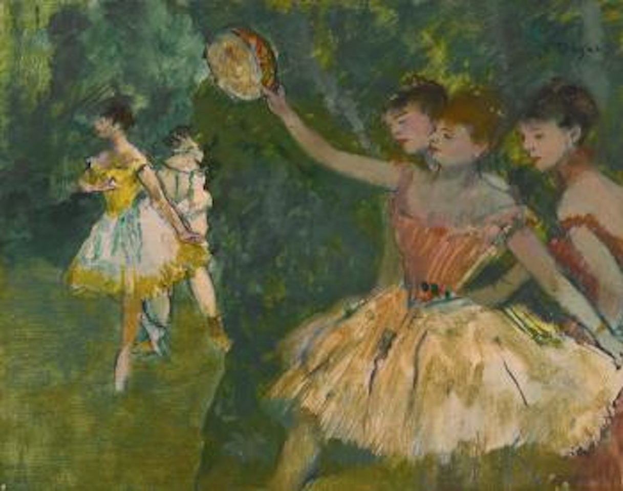 Danseuse Au Tambourin by Edgar Degas