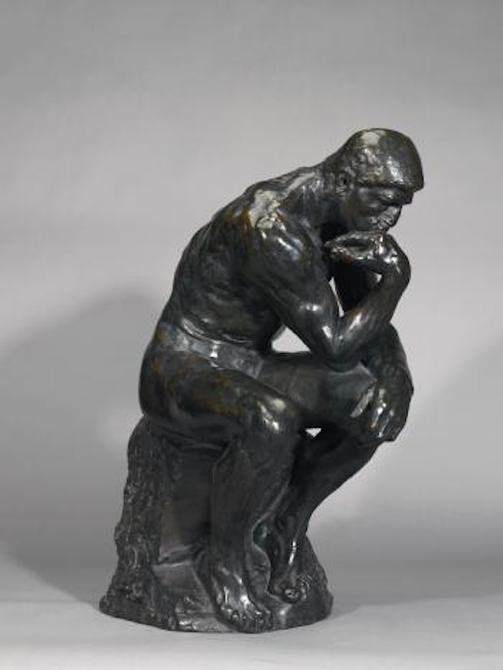 Le Penseur, Taille De La Porte Dit Moyen Modèle by Auguste Rodin