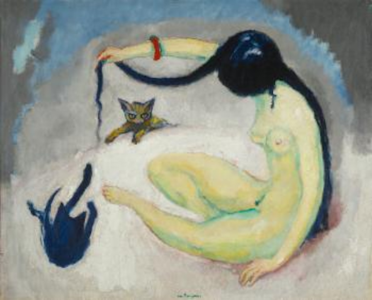 La femme aux chats by Kees van Dongen