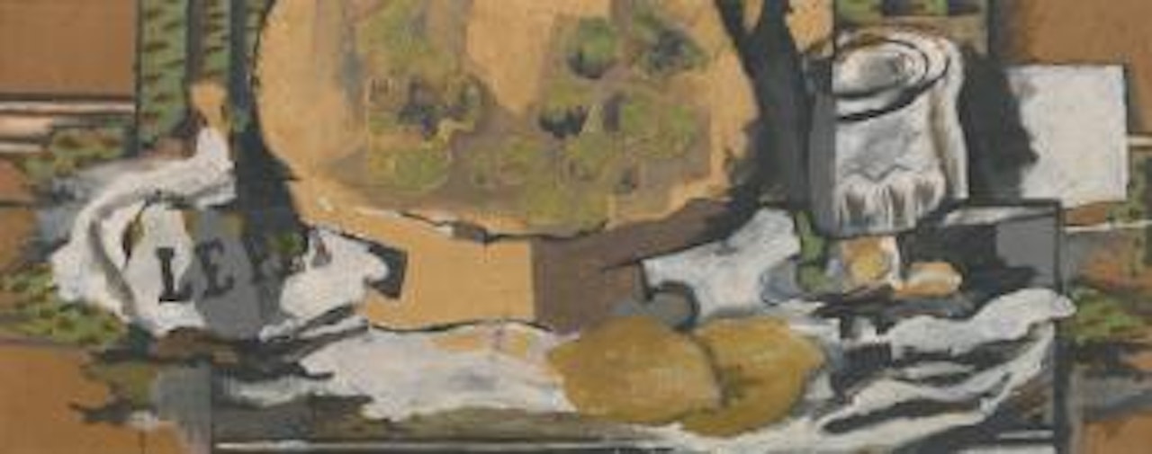 Verre Et Compotier by Georges Braque